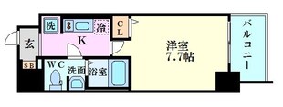 レオンヴァリエ福島野田の物件間取画像